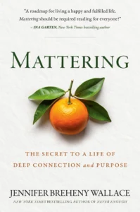 Book cover of Mattering